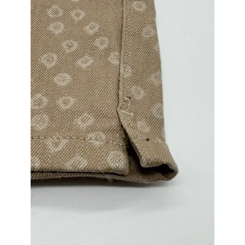 Levi's Womens NEW  Mid-Rise Tan Beige Stretch Denim Shortie Jean Shorts  SIZE 8