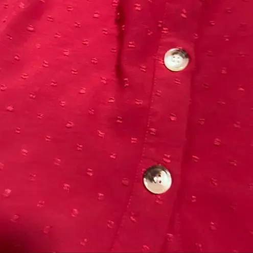 Red casual cute holidays dress plus size 0XL Red