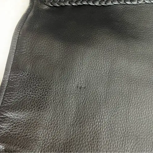 FLYING BIKES Oakwood Black Leather Moto Jacket Motorcycle Womens Size Medium