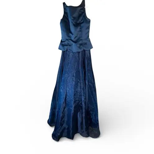 Dave and Johnny  Navy Formal Maxi Dress