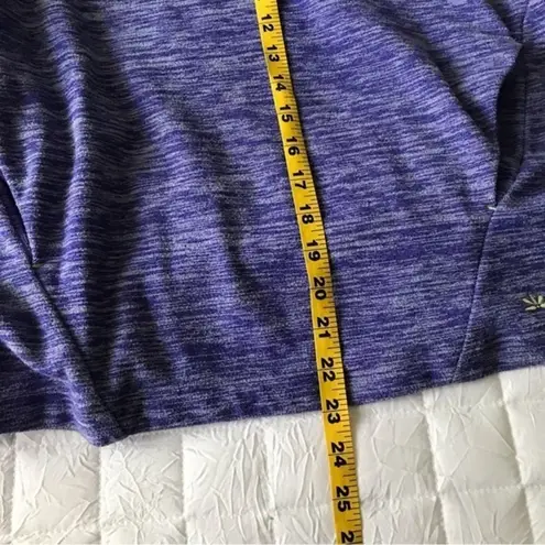 Lukka Women's Small Pullover Sweatshirt Hood Hoodie with Pockets Purple