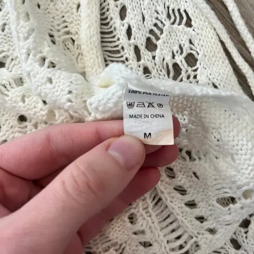 Womens Crochet Swim Coverup