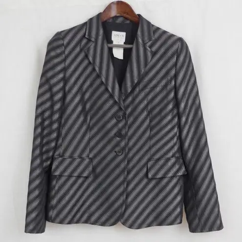 Armani Collezioni Vertical Stripe Ladies' Blazer Size 10