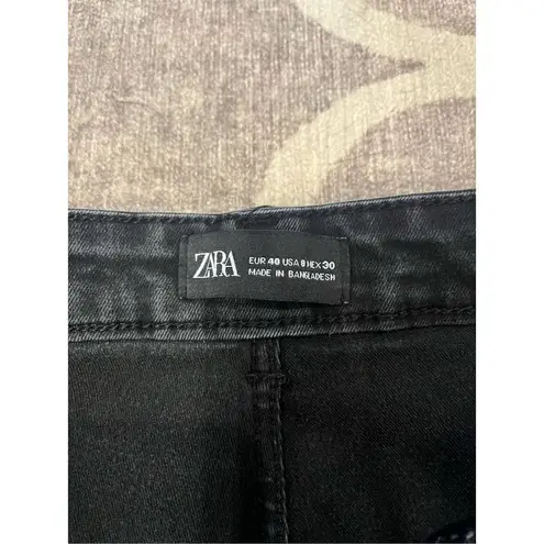 ZARA  black skinny jeans size 8