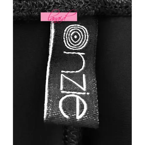 Onzie Two Tone Leggings Jamaica Colorblock Stretchy Feathers Yoga Skinny Tights