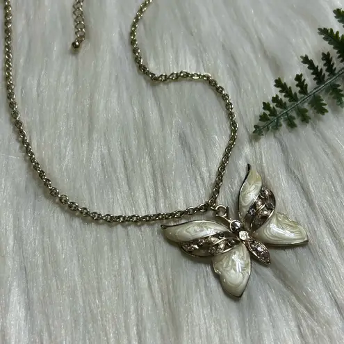 Avenue enamel faceted rhinestones gold tone earrings