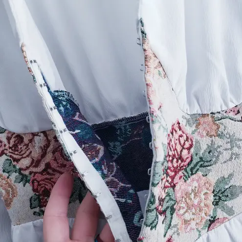 Cider Mini Upholstery V-Neckline Corset Dress