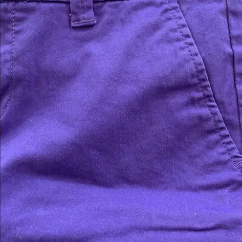 Purple cropped pants 4
