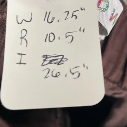 Tinseltown Juniors' Utility Joggers in Chocolate Brown Size 15