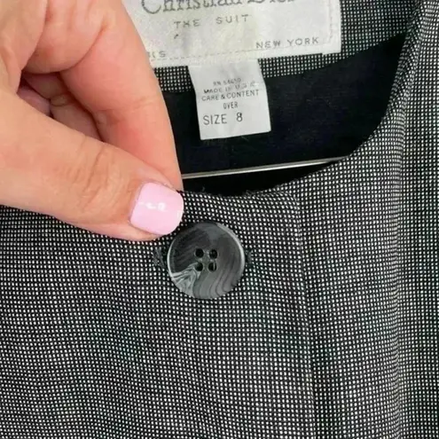 Christian Dior  Gray Wool Blazer
