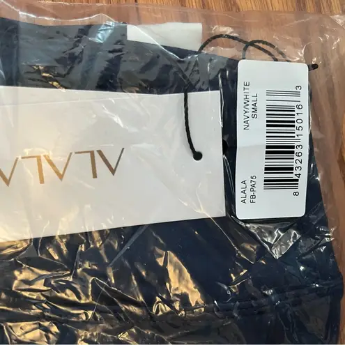 Alala NWT Fast Track Pants Navy Blue White