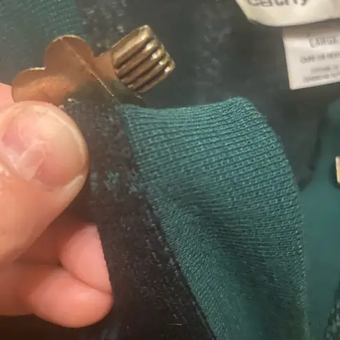 Cathy Daniels VINTAGE PLAID KNOT SKIRT SET SIZE L