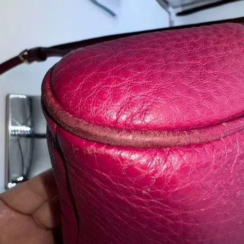 Coach  Carrie Crossbody in Deep Burgundy (see pics and description) with COA