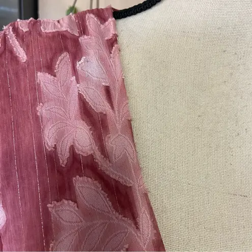 Lulus Meant to Shine Mauve Floral Jacquard Mini Dress