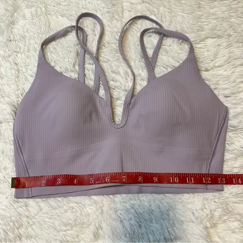 Lululemon  Like a Cloud Strappy Longline Ribbed Bra *Light Support, B/C C…