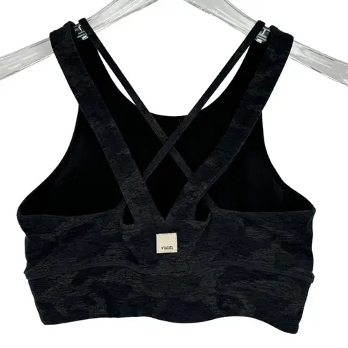 Vuori  Elevation Bra in Black Camo Size Small