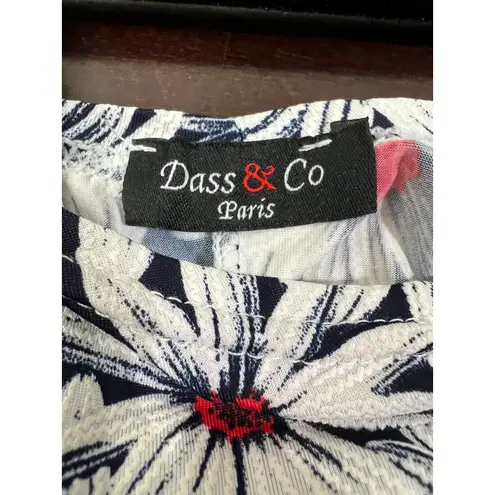 Dass & Co Paris Daisy Print Sleeveless Dress