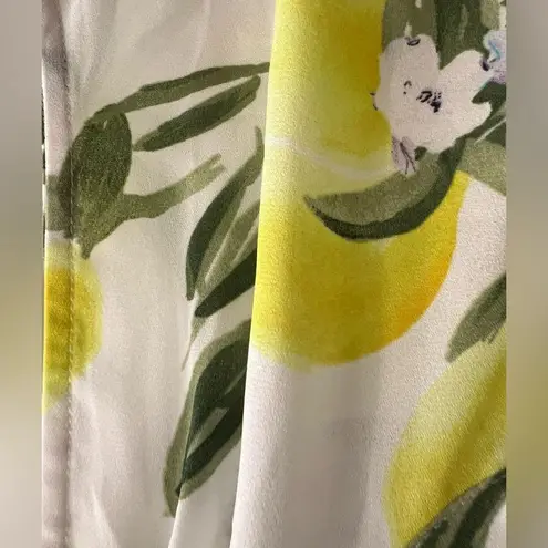 NYDJ NWT  Not Your Daughters Jeans Tropical Print Pattern Multicolor Blouse Sz S - Image 4