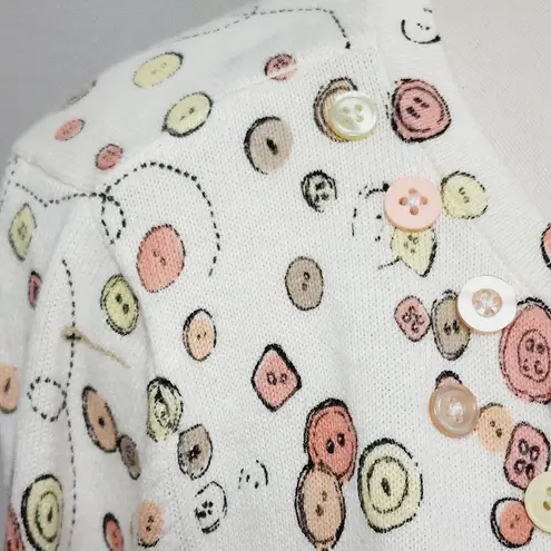 Christopher & Banks Christopher & Bank sew happy cardigan size medium