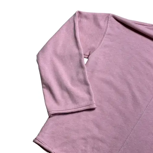 Madewell  Pink Relaxed Fit Bell Sleeve Hoodie Sweatshirt US XXS