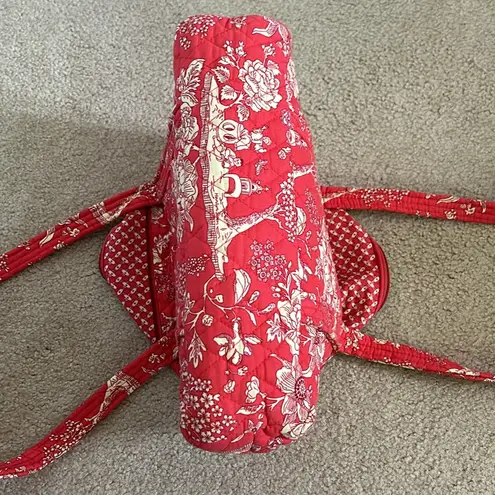 Country Provençal Orange Cotton Tote Bag