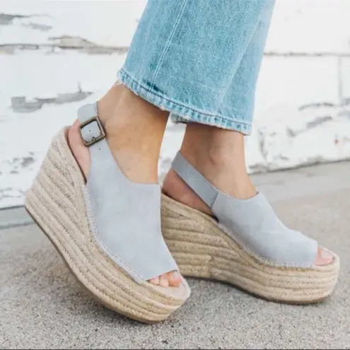 Anthropologie soludos sevilla espadrilles platform wedge