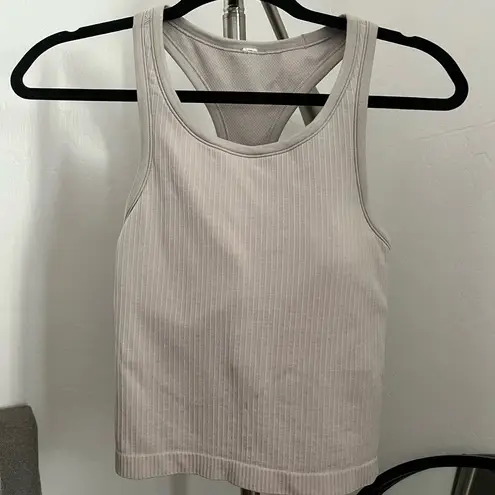 Lululemon  Ebb to Street Cropped Racerback Tank Top