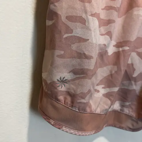 Athleta - Mesh Racer Run Short 4" Camo Running Athletic Workout CrossFit