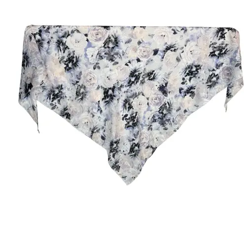 Alex Evenings Alex Evenings Midi Maxi Asymmetrical Dress Wedding Party Floral Shawl 24W 3X - Image 11