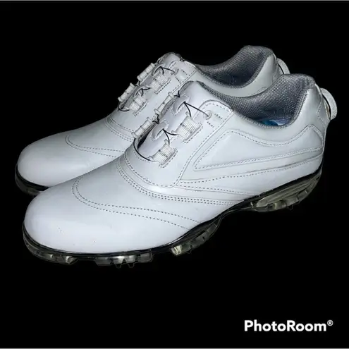 Foot Joy White BOA Closure, waterproof golf shoes Size 8N A19