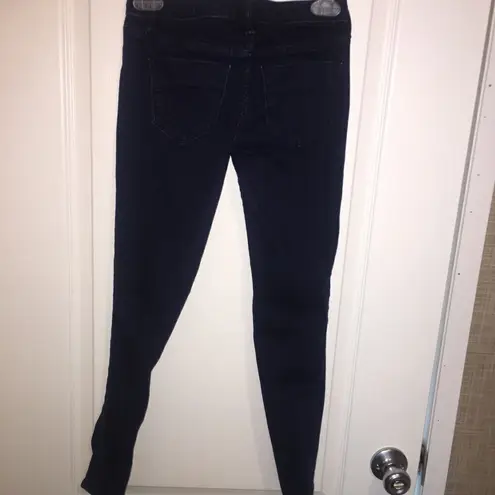 Mossimo Jeans Size 00/24 Jeggings Power Stretch Blue
