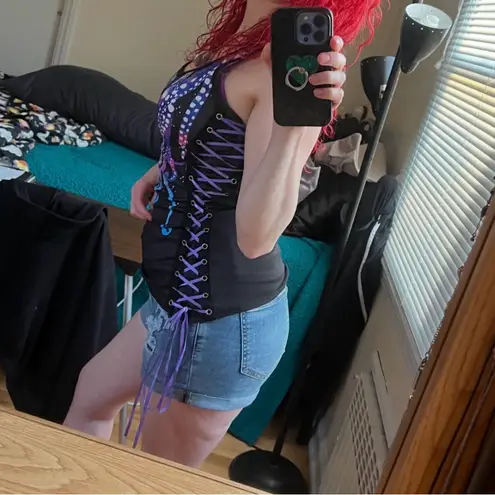 Women’s Kraken/Tentacle/Octopus/Sea Creature Tank w/ Lace