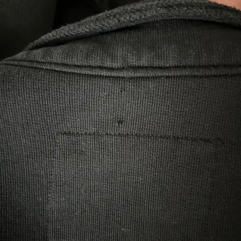 Frank & Eileen Black Belfast English Sweatshirt Peacoat Triple Fleece Size Small