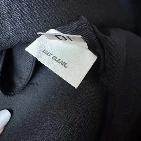 Ben Over Black Blazer Womens Sz 10 Modern Fit single Button