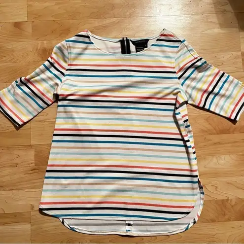 Jules & Leopold Multicolored Striped Top Women’s Medium