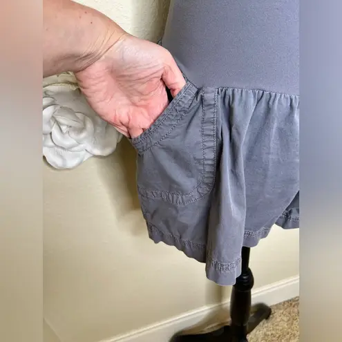 Motherhood Maternity NTM: Darker Gray Cargo Style Over the Belly Shorts Sz XL