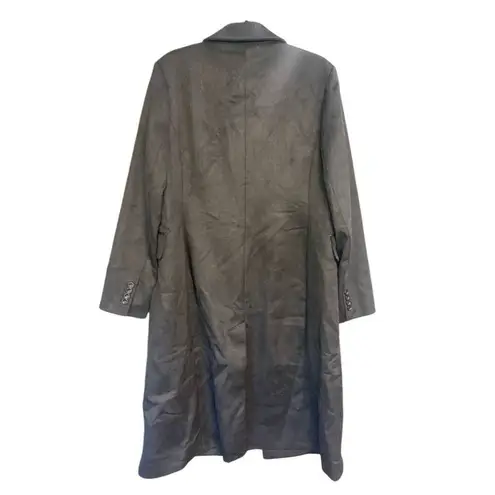 Karl Lagerfeld Women's Coat Black Wool Large