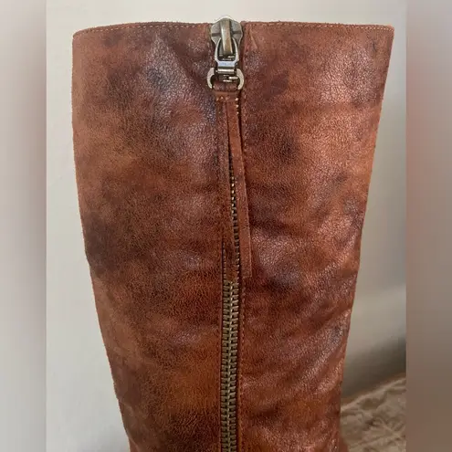 Southern Fried Chicks SOUTHERN FRIED CHICS Heeled Knee High Boots Size 6.5