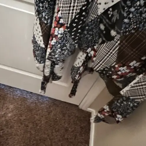 Tommy Hilfiger  Black and White Patterned Top