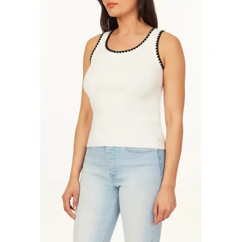 Scotch & Soda | contrast trim ribbed knit top
