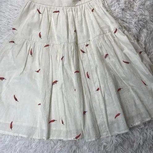 Eshakti WAYWARD FANCIES  
Chili Pepper Print Cotton skirt size XS-2