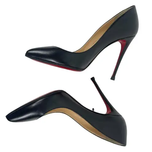 Christian Louboutin  Pigalle Follies 100mm Pointed Toe Pumps Size 36.5