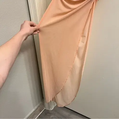Nookie Eden Maxi Dress in Blush Size XS
