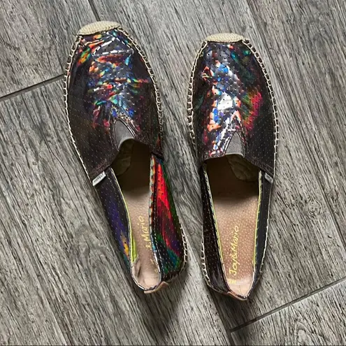 Women's Multicolor Espadrilles Size 9