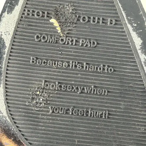 Hollywould Black Lace Overlay Ankle Boots 6.5 – Pointed Toe Bow Tie