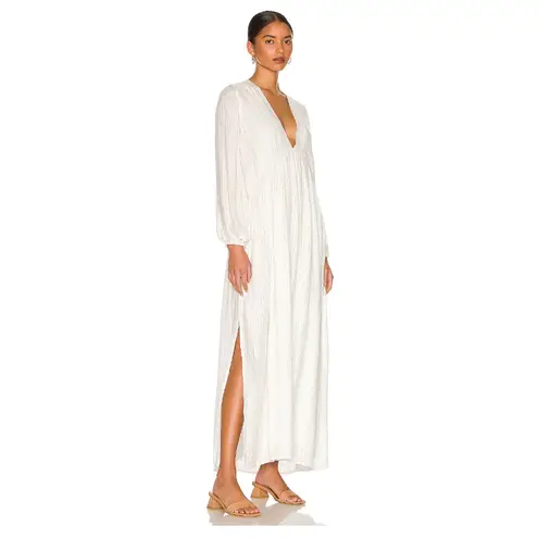 Sundress Chicago Maxi Dress Womens New Medium Large Revolve White