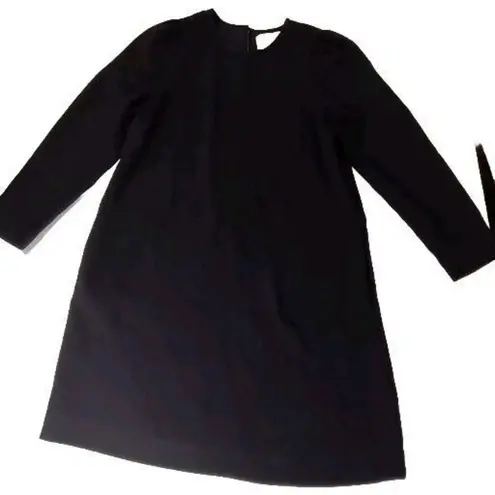 Brochu Walker Little Black Dress 3/4 Length Boho Preppy Designer Medium