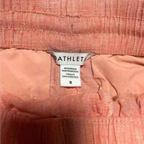 Athleta  Retreat Linen High Rise Wide Leg Pant