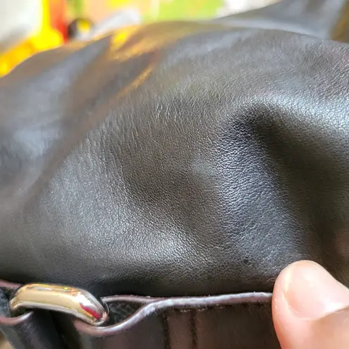 Tignanello black hobo shoulder bag