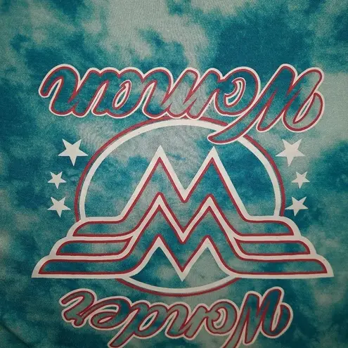 Wonder Woman Tie Dyed Tank Top Size Large (11/13) White